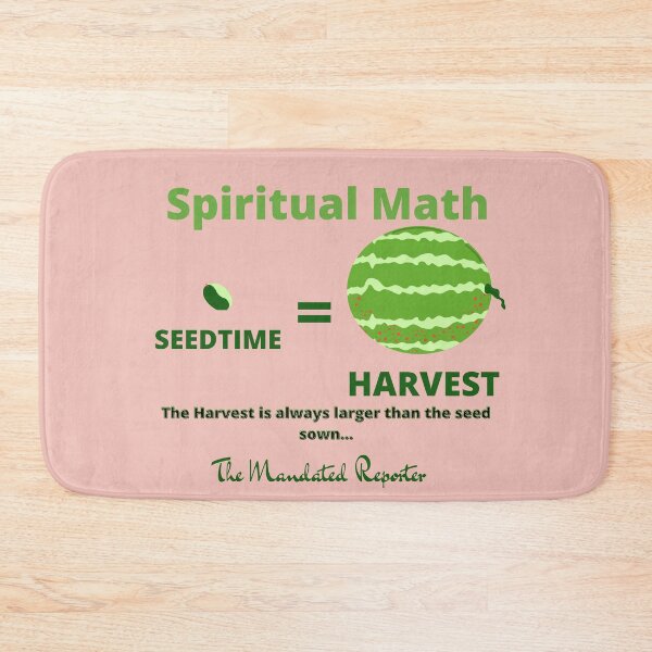 Item preview, Spiritual Math - Seedtime and Harvest - Pink designed and sold by TheReporter1.