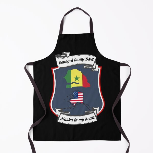 Item preview, Senegal in my DNA, Alaska in my heart Heritage designed and sold by Tony ⭐⭐⭐⭐⭐.