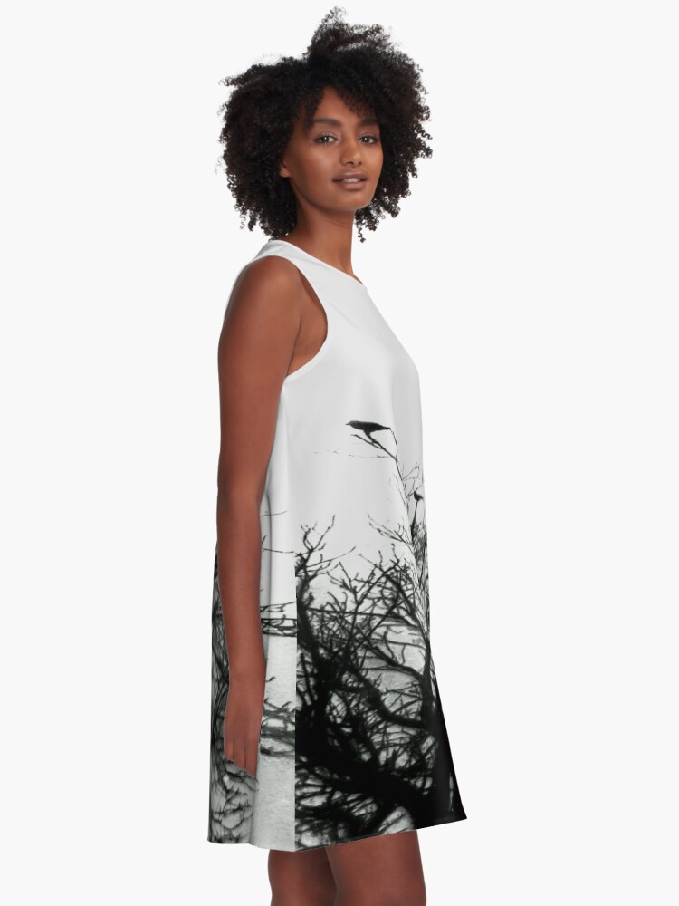 Thumbnail 2 of 4, A-Line Dress, Two Of A Kind designed and sold by kinkatstyle.
