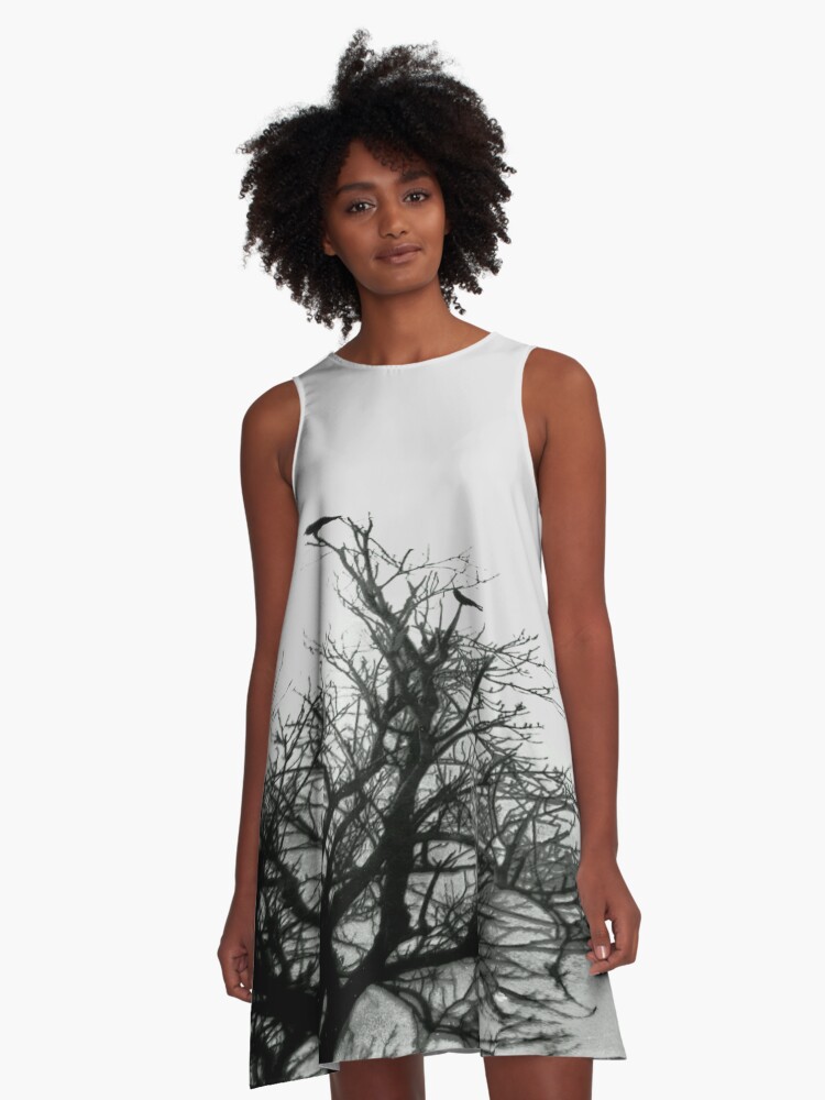 Thumbnail 1 of 4, A-Line Dress, Two Of A Kind designed and sold by kinkatstyle.
