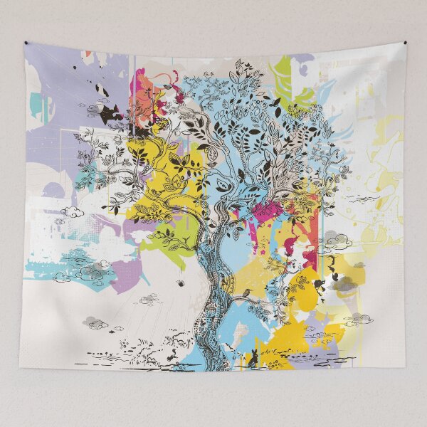 Item preview, Wise mystical tree, Wise Tree, Mystical tree  designed and sold by Rajan Supal.