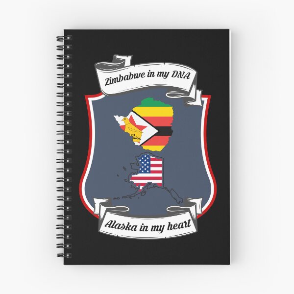 Item preview, Zimbabwe in my DNA, Alaska in my heart Heritage designed and sold by Tony ⭐⭐⭐⭐⭐.