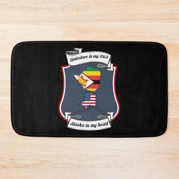 Item preview, Zimbabwe in my DNA, Alaska in my heart Heritage designed and sold by Tony ⭐⭐⭐⭐⭐.
