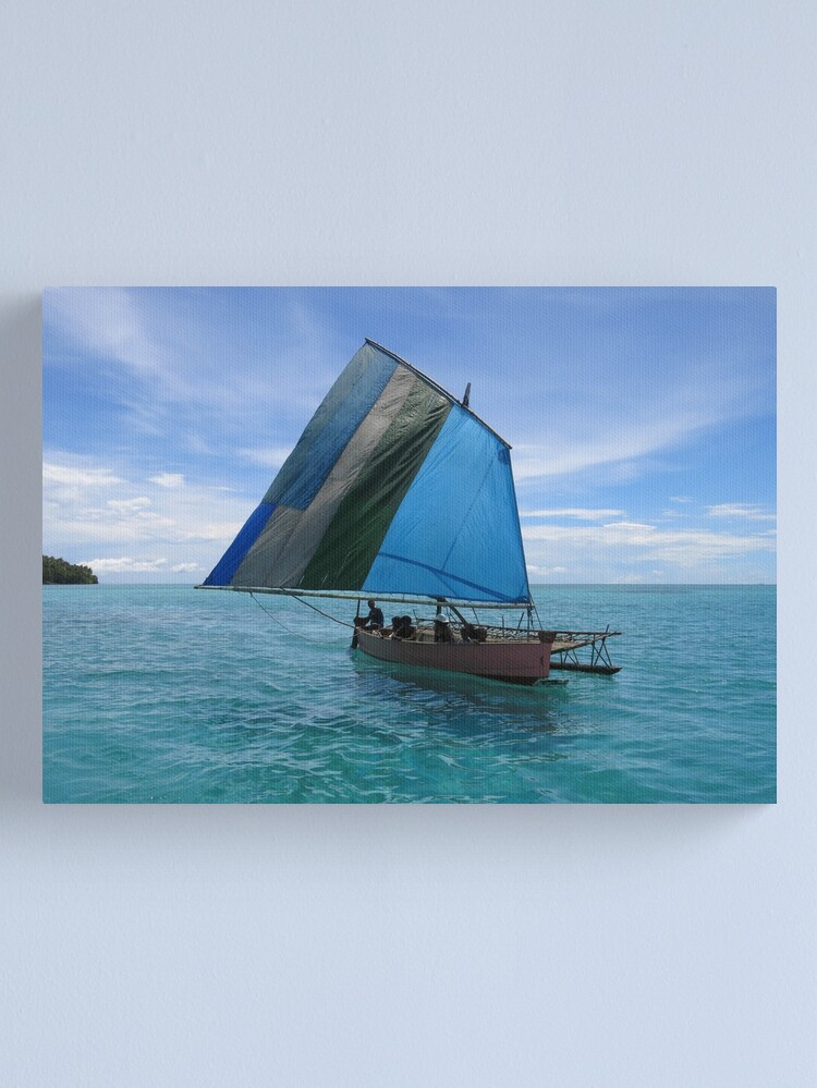 Alternate view of Malawi at Deboyne lagoon Canvas Print
