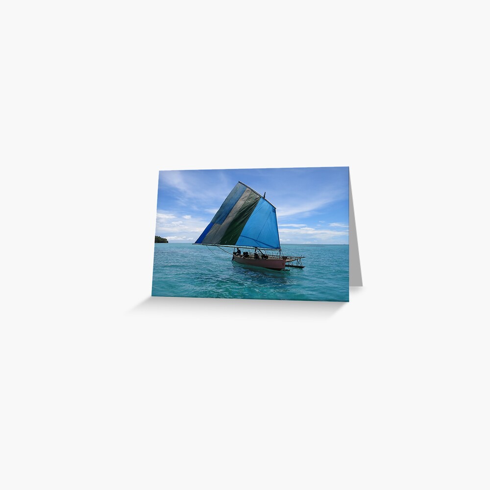 Malawi at Deboyne lagoon Greeting Card