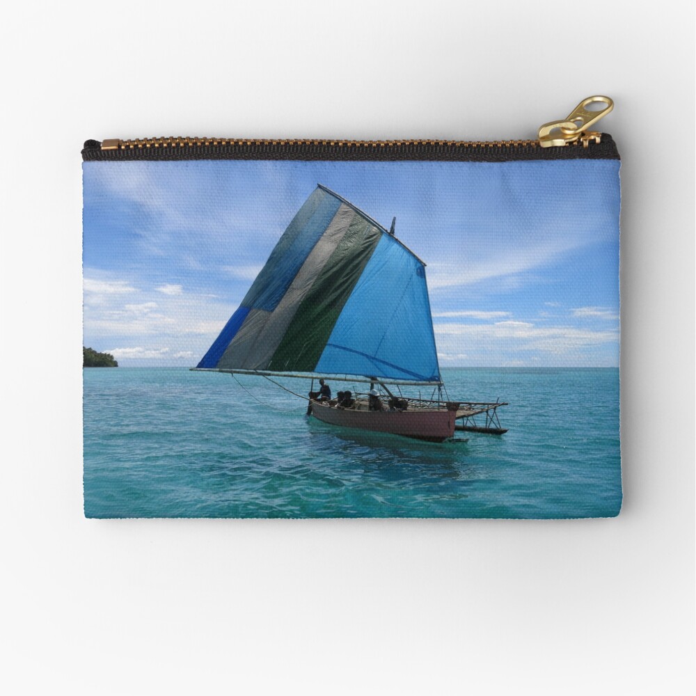 Malawi at Deboyne lagoon Zipper Pouch