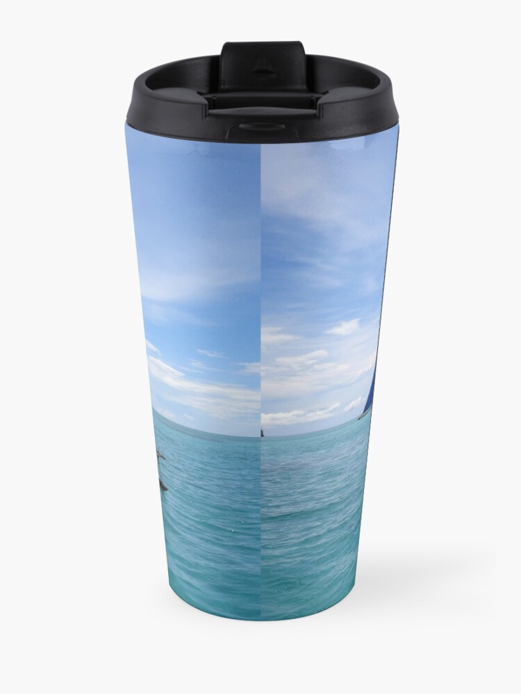 Alternate view of Malawi at Deboyne lagoon Travel Mug