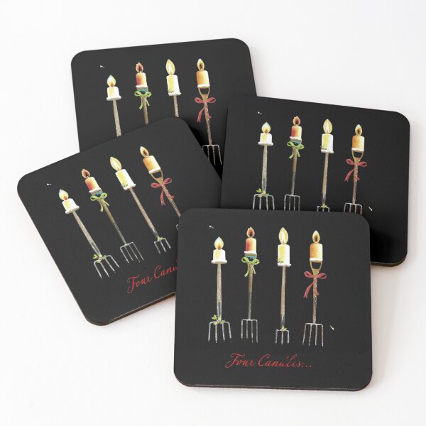 Item preview, four candles fork handles Essential T-Shirt designed and sold by Flacki0.