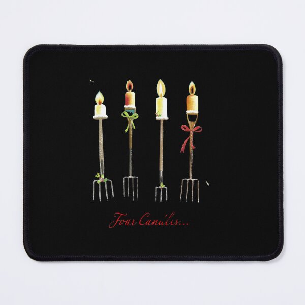 Item preview, four candles fork handles Essential T-Shirt designed and sold by Flacki0.