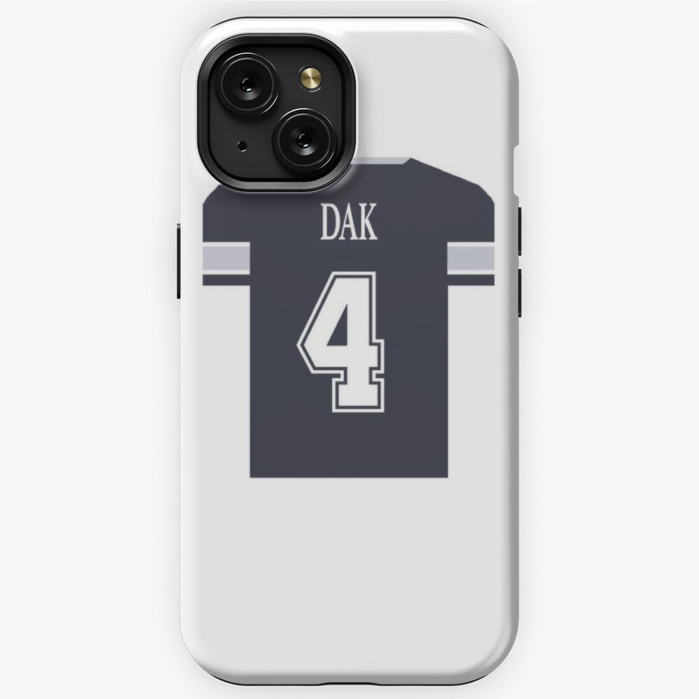 Dak Prescott Jersey Blue Sticker for Sale by Tate Breeland