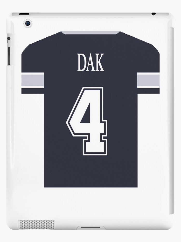 Dak Prescott Jersey Blue' iPad Case & Skin for Sale by Tate