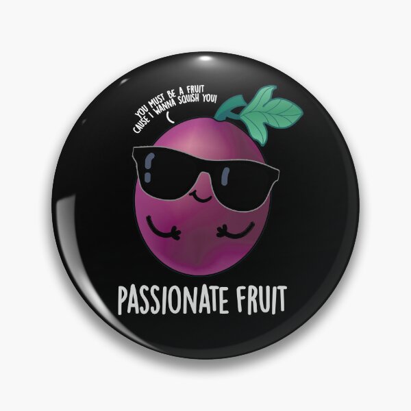 Artikelvorschau, Passionate Fruit Lustige Passionsfrucht-Wortspiele (Dark BG) entworfen und verkauft von punnybone.