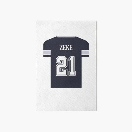 Dak Prescott Jersey Blue Sticker for Sale by Tate Breeland