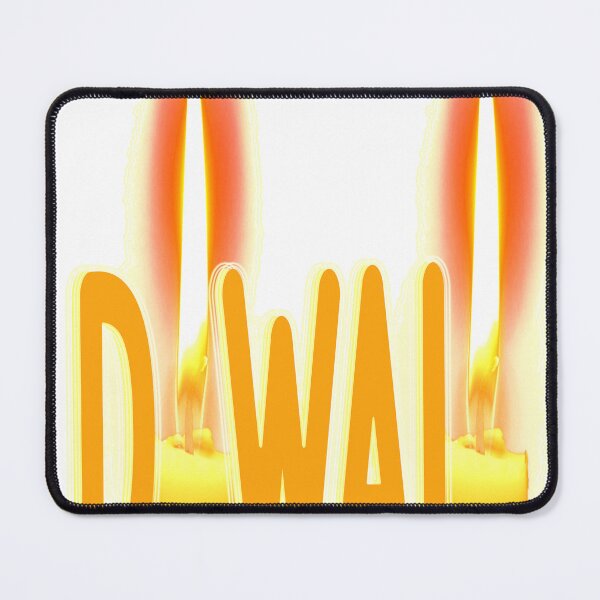 Item preview, Diwali Lights Candles Cute Candlelight Typography designed and sold by URSparklingShop.