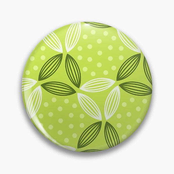 Aperçu de l'œuvre  Modèle sans couture floral vert et crème créée et vendue par Designsvaishali.
