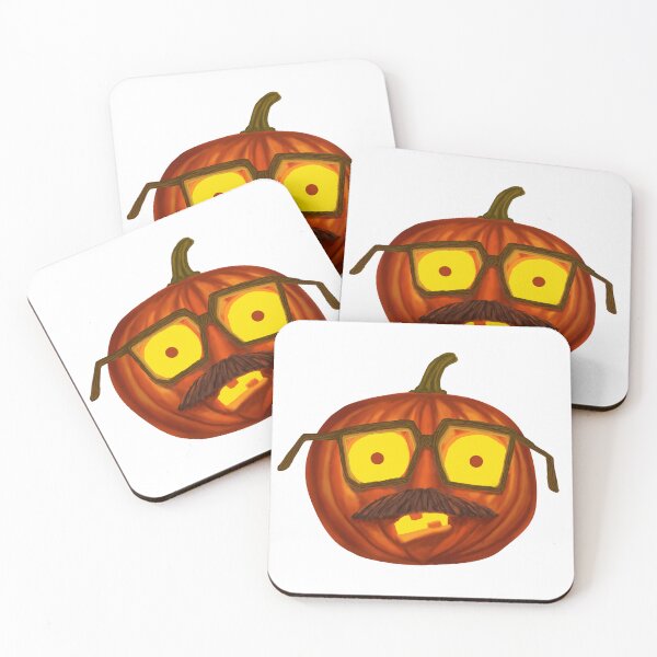 Item preview, Funny Spooky Pumpkin Dad Face  designed and sold by Digi Artworks Store.