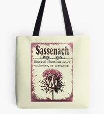outlander sassenach Tote Bag
