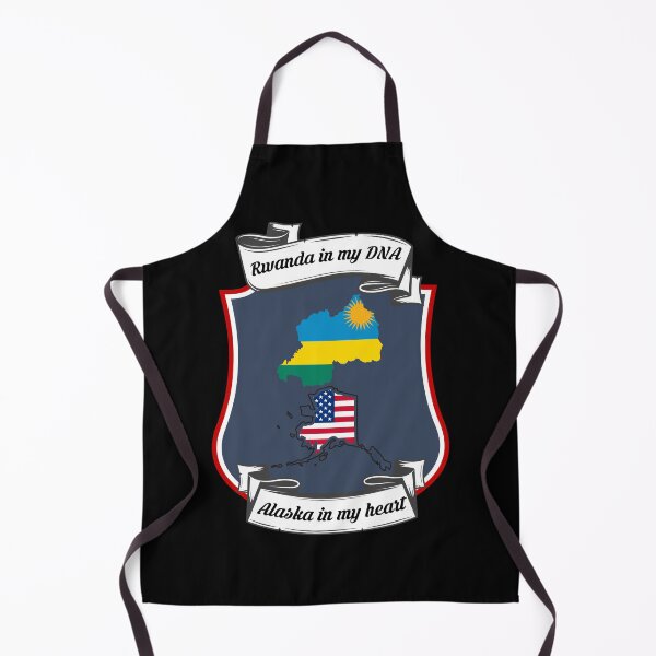 Item preview, Rwanda in my DNA, Alaska in my heart Heritage designed and sold by Tony ⭐⭐⭐⭐⭐.