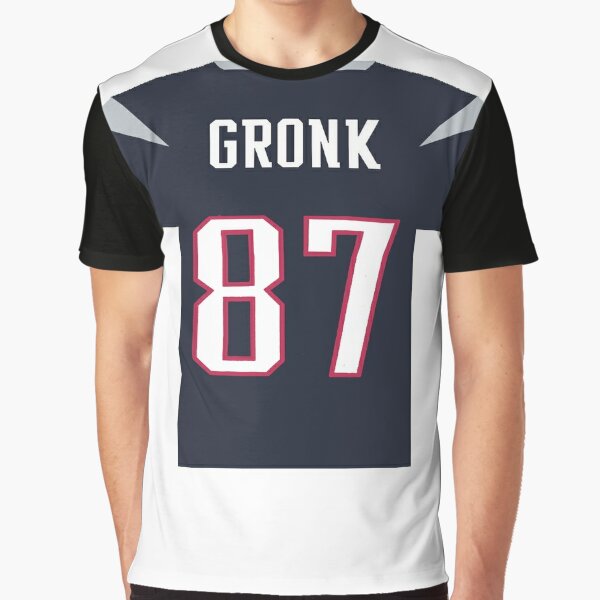 Rob Gronkowski Jersey Sticker for Sale by Tate Breeland