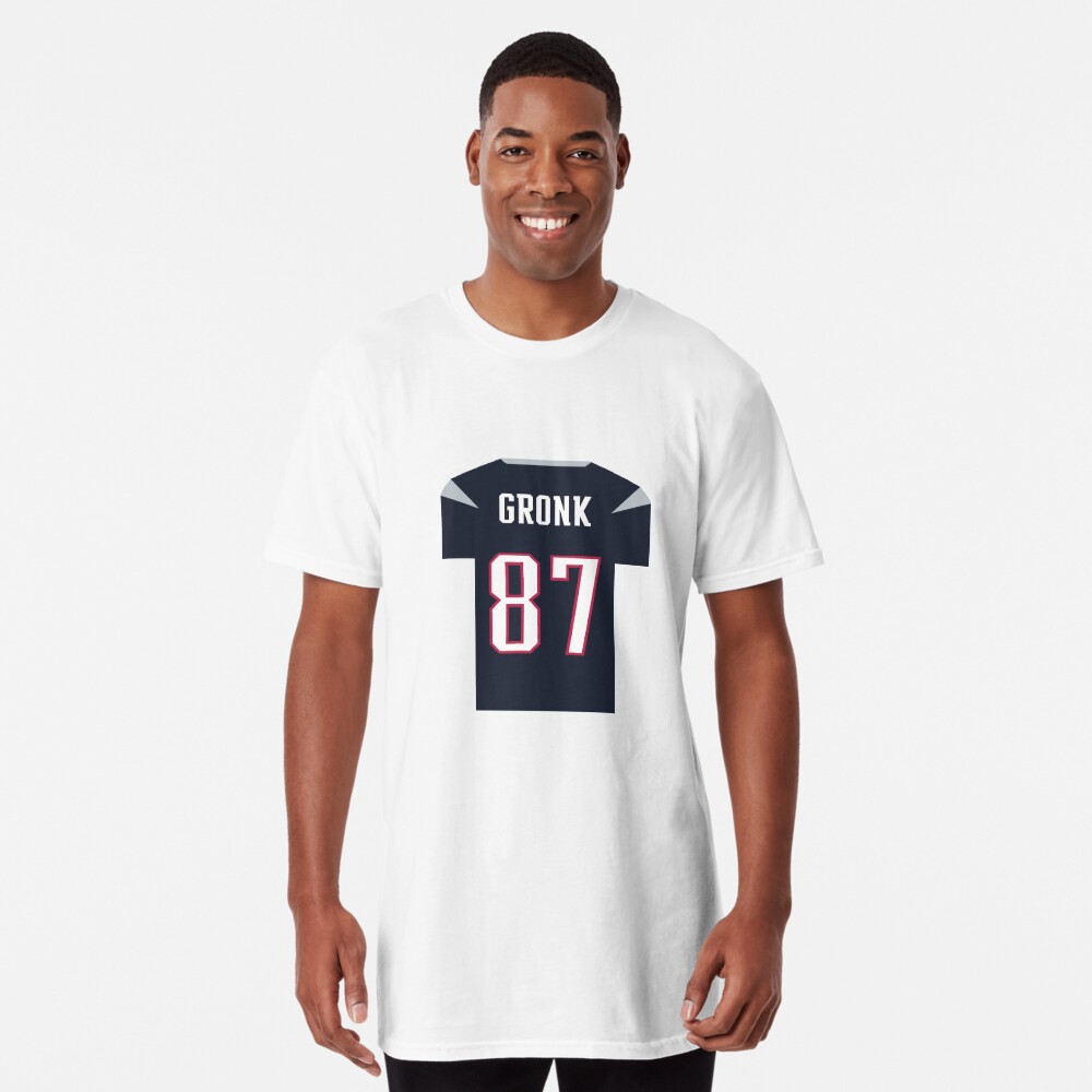 Rob Gronkowski Jersey Sticker for Sale by Tate Breeland