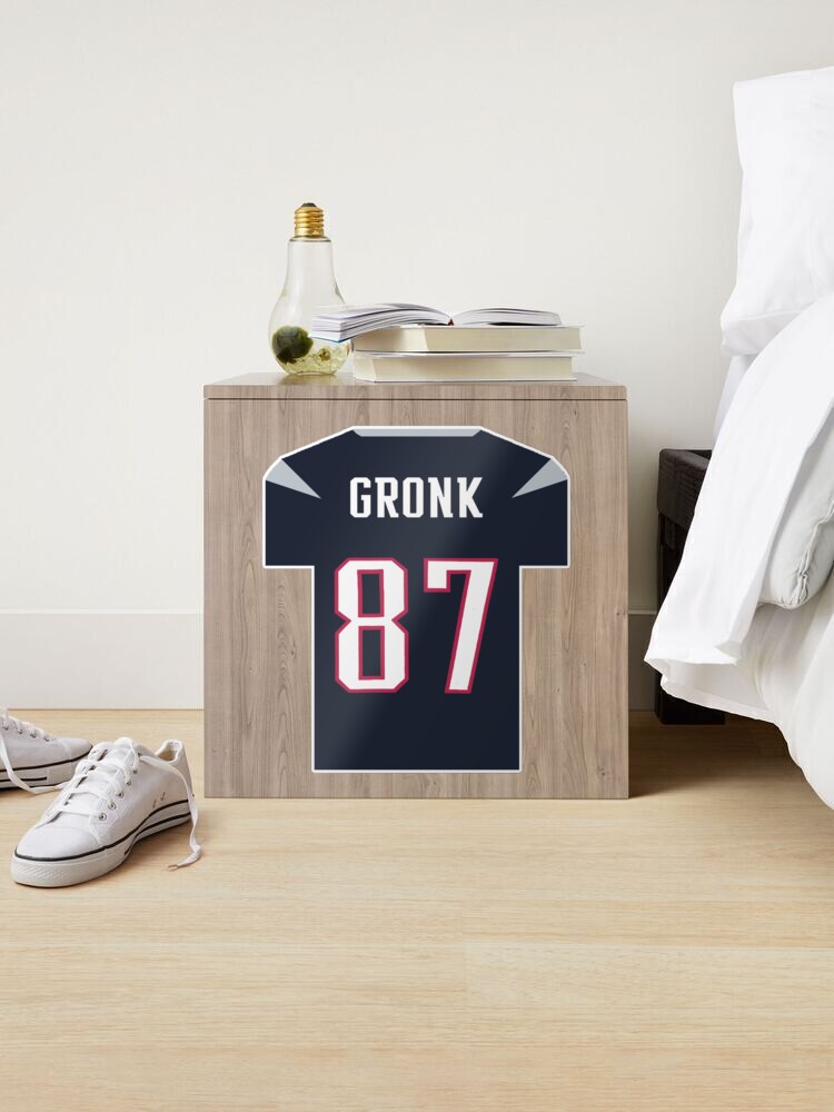 Rob Gronkowski Jersey Sticker for Sale by Tate Breeland