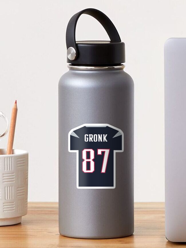 Rob Gronkowski Jersey Sticker for Sale by Tate Breeland