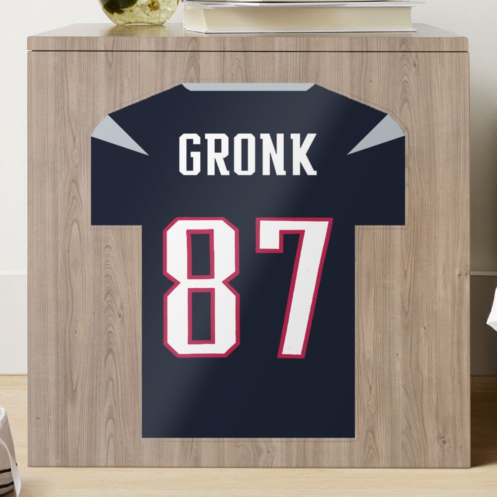 Rob Gronkowski Jersey Sticker for Sale by Tate Breeland