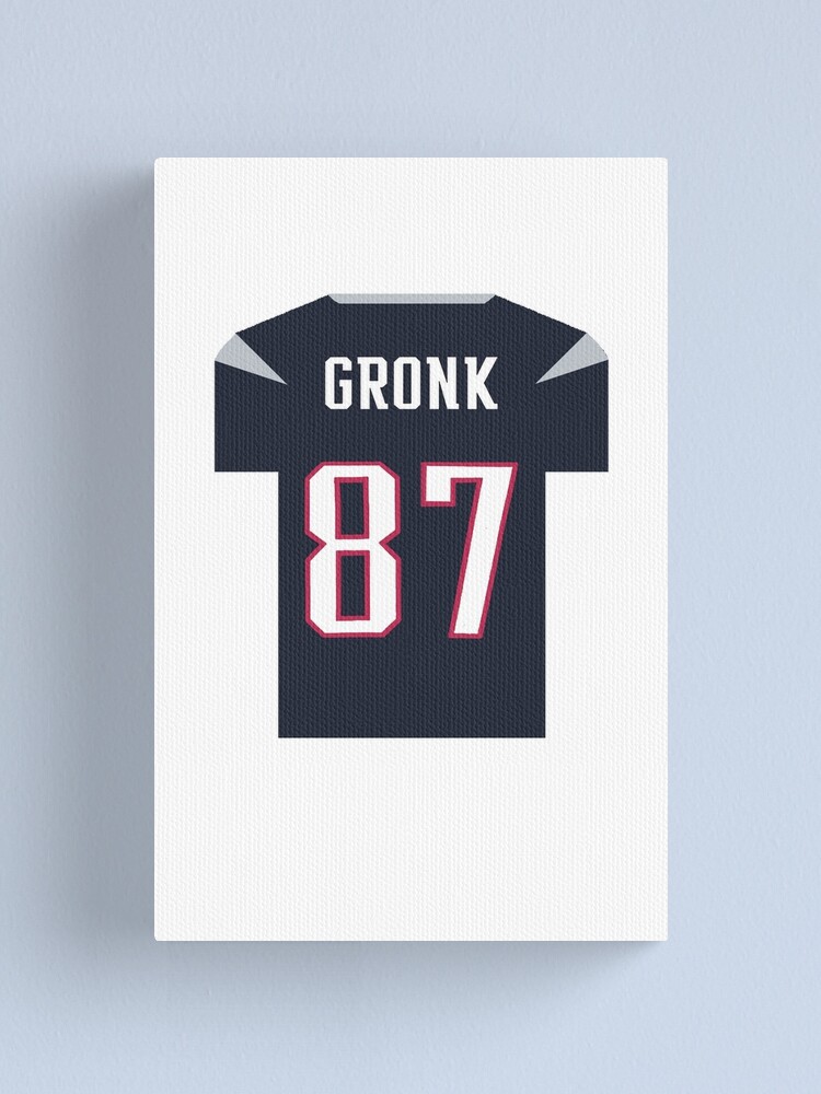 Rob Gronkowski Jersey Sticker for Sale by Tate Breeland