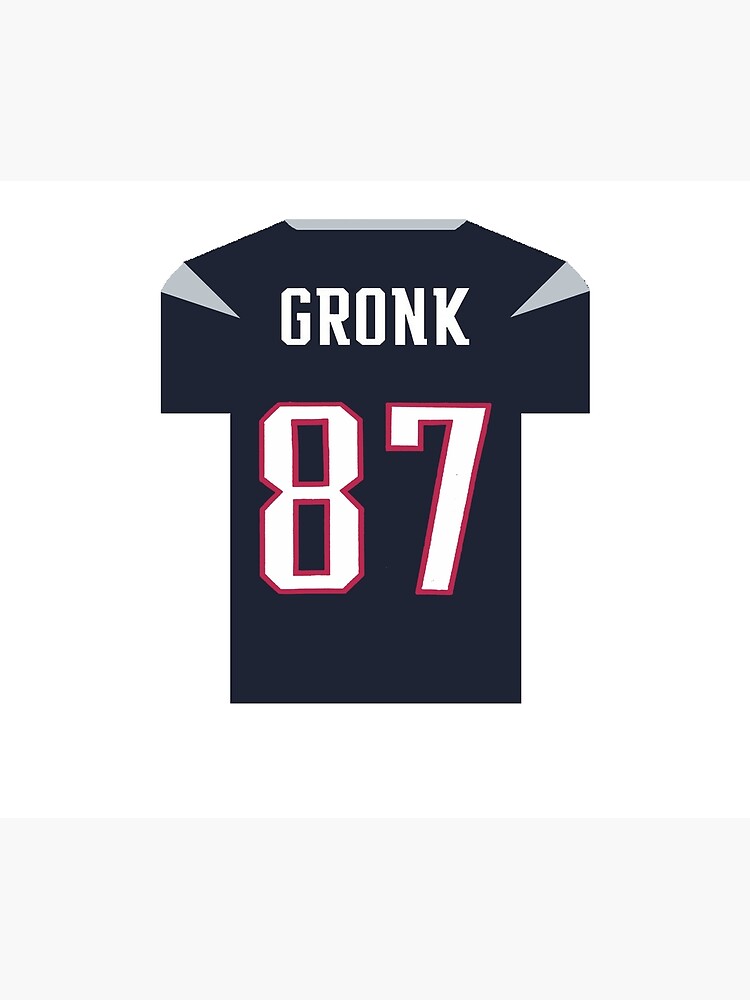 white gronk jersey