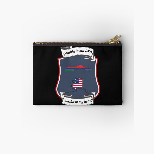 Item preview, Gambia in my DNA, Alaska in my heart Heritage designed and sold by Tony ⭐⭐⭐⭐⭐.