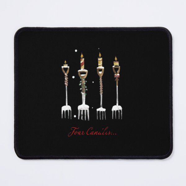 Item preview, four candles fork handles Essential T-Shirt designed and sold by Flacki0.