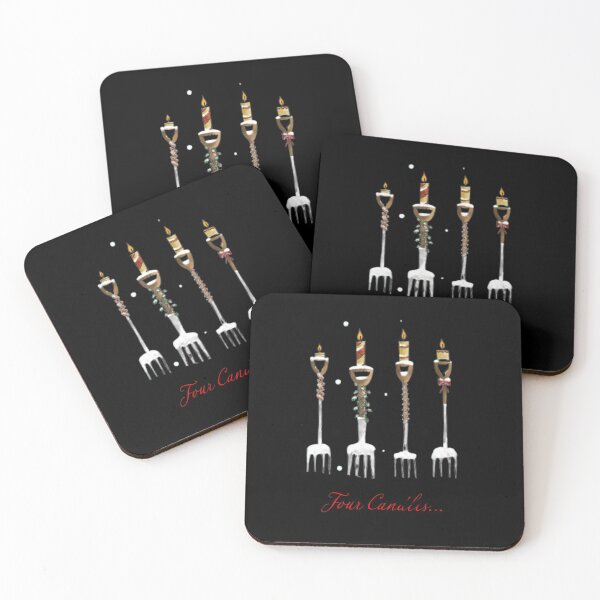 Item preview, four candles fork handles Essential T-Shirt designed and sold by Flacki0.