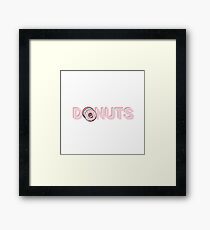 Donuts Framed Print