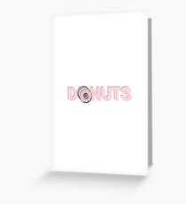 Donuts Greeting Card