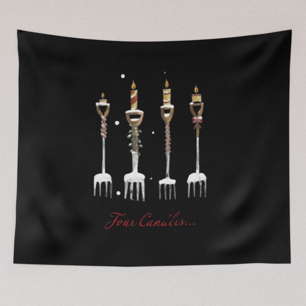 Item preview, four candles fork handles Essential T-Shirt designed and sold by Flacki0.