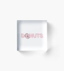 Donuts Acrylic Block