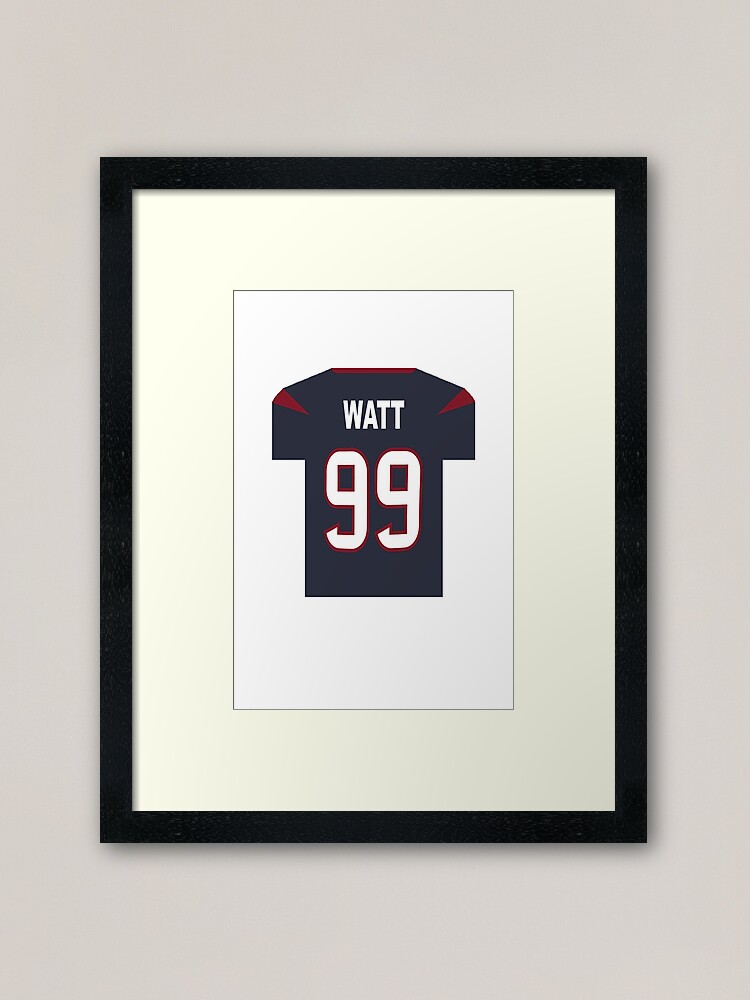 JJ Watt mini Jersey Sticker for Sale by Tate Breeland