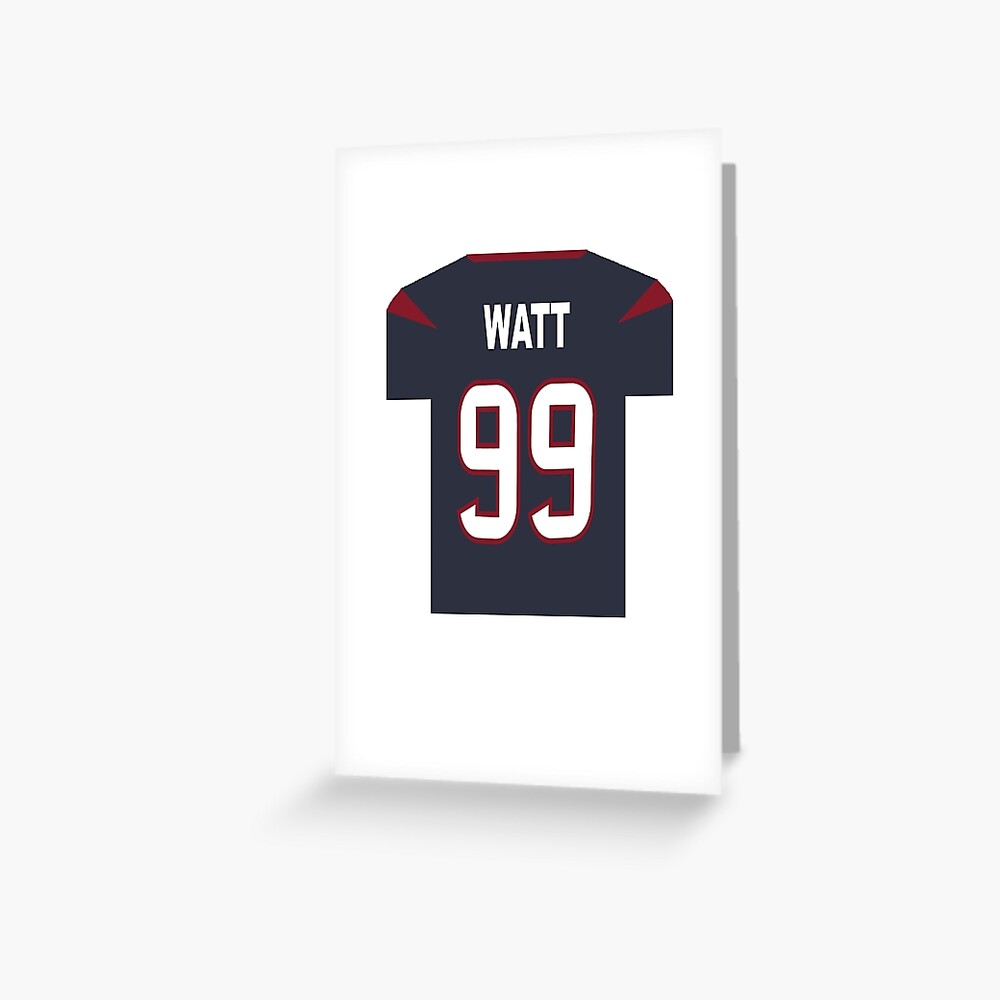 JJ Watt mini Jersey Sticker for Sale by Tate Breeland