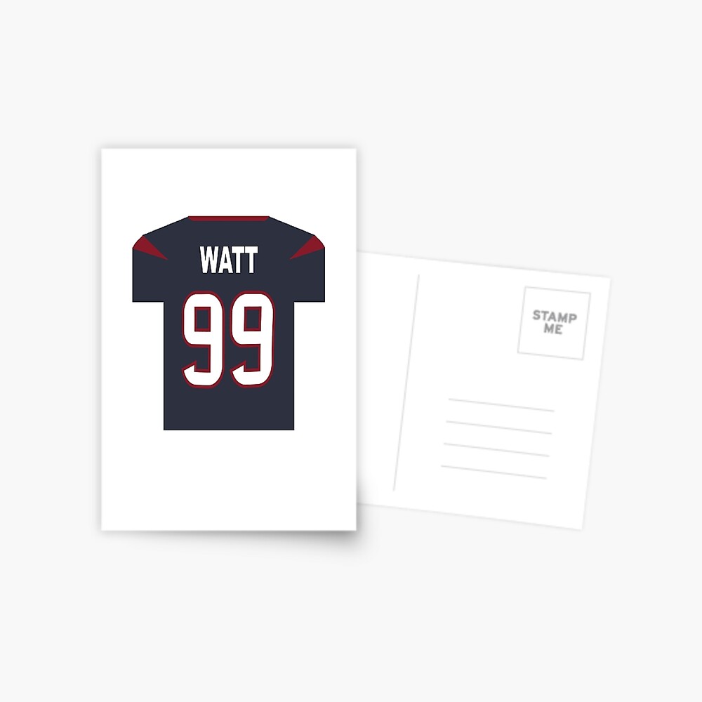 JJ Watt mini Jersey Sticker for Sale by Tate Breeland