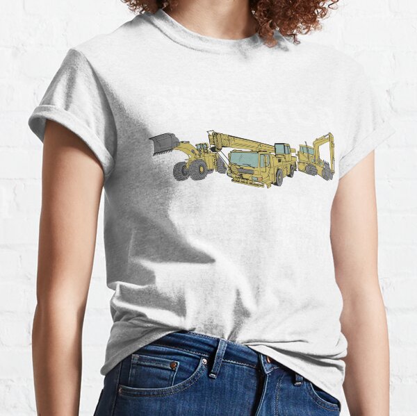 Heavy Equipment Operator Women's T-Shirts & Tops for Sale