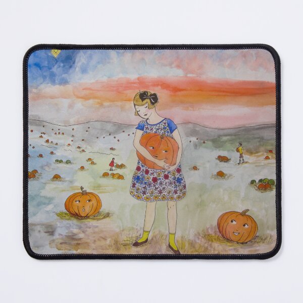 Item preview, The Pumpkin Patch Watercolor designed and sold by TurnipWilson.