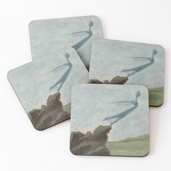 Item preview, Flying Girl Takes Off, or Every Road Block is a Stepping Stone designed and sold by rowenamurillo.