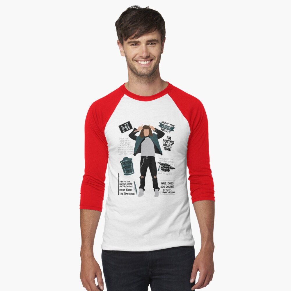 Item preview, Baseball ¾ Sleeve T-Shirt designed and sold by Kat-su.