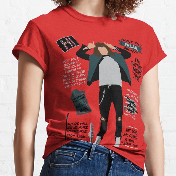 Item preview, Eddie Munson Quotes Stranger Things designed and sold by Kat-su.