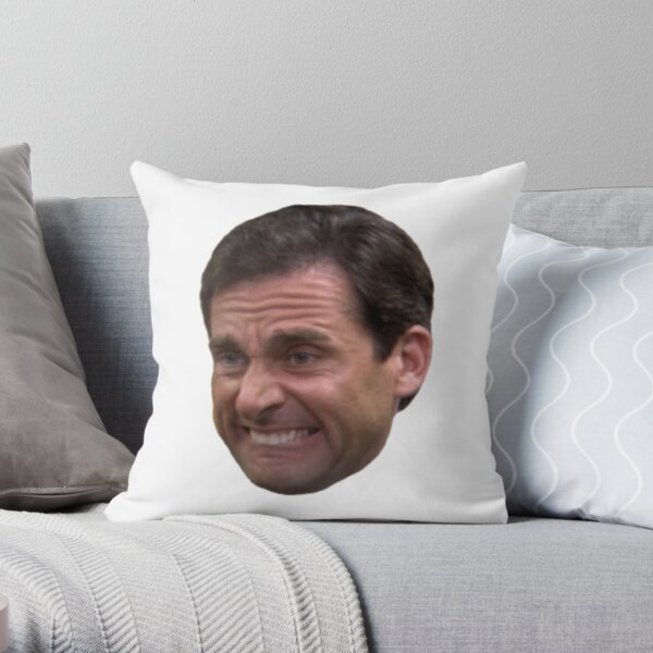 The Office Pillows - The Office Michael Scott - Steve Carell Throw Pillow  RB1801 | The Office Merch Shop