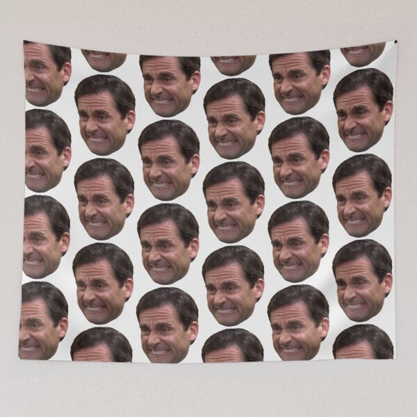 Item preview, Michael Scott Face designed and sold by Shpecialkay.