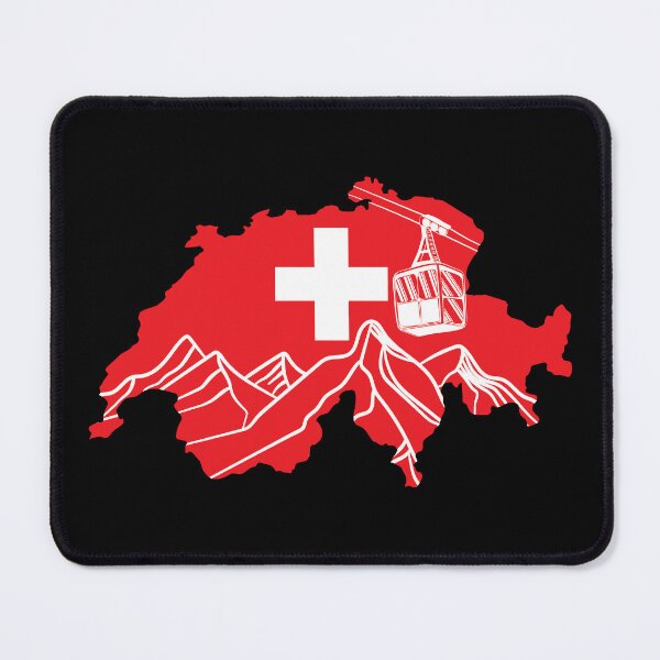 Item preview, Switzerland Map Mountains Alps Since 1291 Suisse Schweiz designed and sold by TravelScientist.