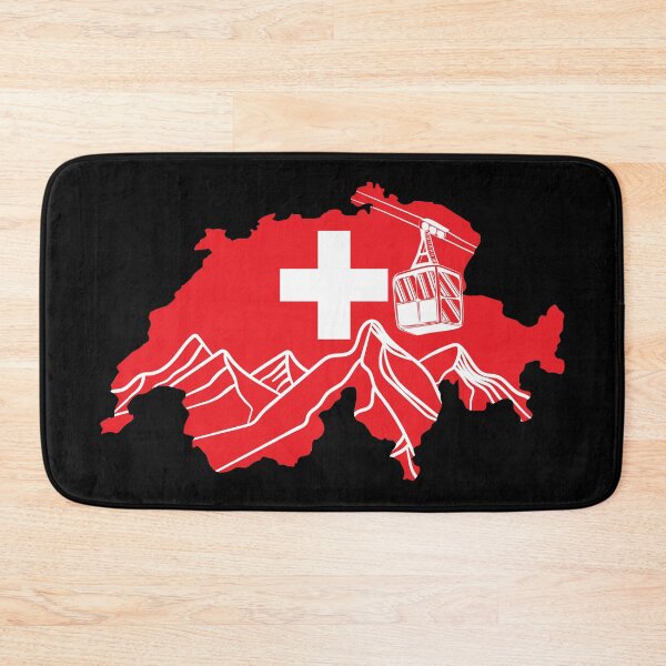 Item preview, Switzerland Map Mountains Alps Since 1291 Suisse Schweiz designed and sold by TravelScientist.