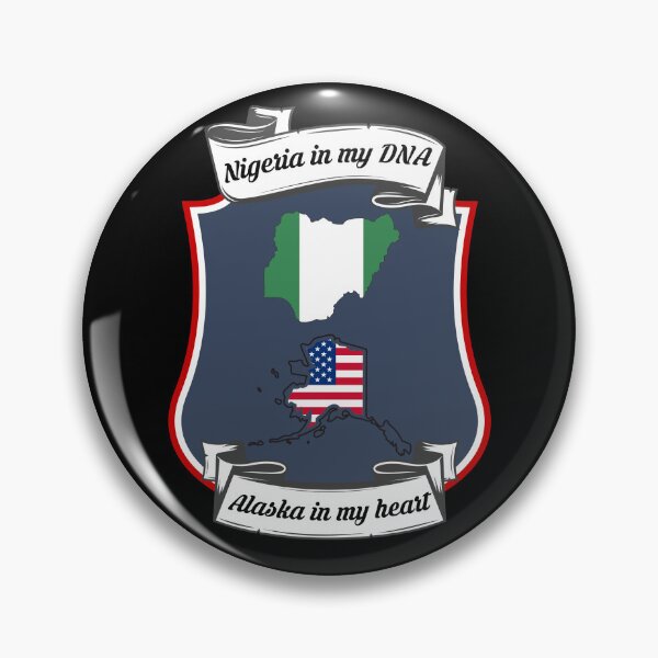 Item preview, Nigeria in my DNA, Alaska in my heart Heritage designed and sold by Tony ⭐⭐⭐⭐⭐.