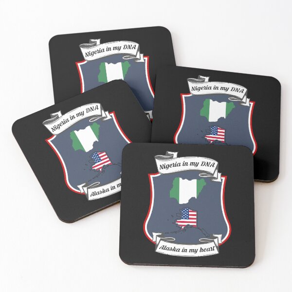Item preview, Nigeria in my DNA, Alaska in my heart Heritage designed and sold by Tony ⭐⭐⭐⭐⭐.